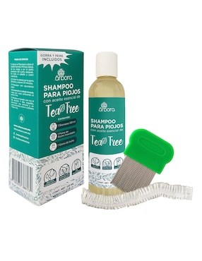 Shampoo para cabello Tea Tree Árbora 120 ml