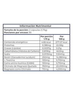 Magnezzzium Suplemento con Glicinato de Magnesio para dormir Nativa5 con magnesio