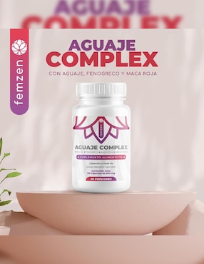 Aguaje Complex Femzen con Femzen con fenogreco y aguaje de 90 cápsulas