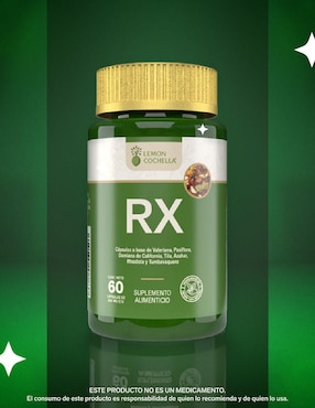 RX Lemon Cochella con pasiflora de 60 cápsulas