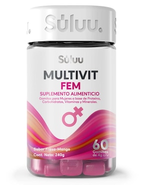 Multivit Fem Suluu Con Vitamina C Y Hierro