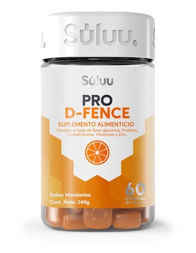 Pro D-Fence Suluu Con Vitaminas Y Minerales Sabor Mandarina