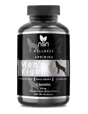 Mens Vigor Natural Smart Nutrition Con Fenogreco, Maca Negra Y Tribulus