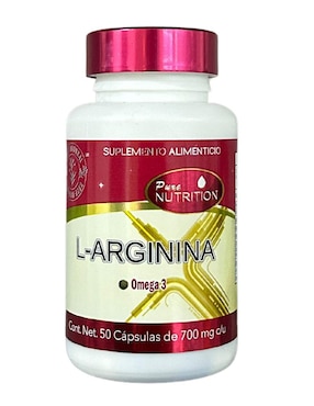 L-arginina Y Omega 3 Keep Natural Keep Natural de 50 cápsulas