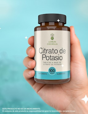 Citrato de potasio Lemon Cochella de 100 tab