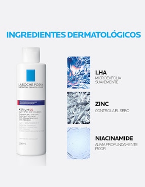 Shampoo anticaspa Kerium DS La Roche Posay 200 ml