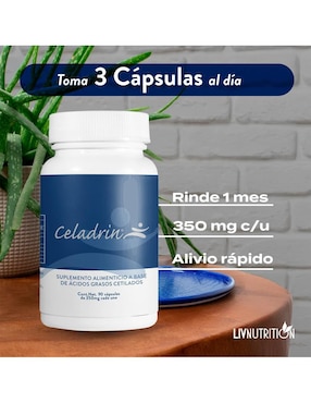Celadrin Liv Nutrition con vitaminas y minerales de 90 cápsulas