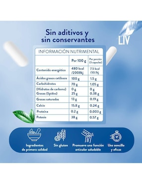 Celadrin Liv Nutrition con vitaminas y minerales de 90 cápsulas