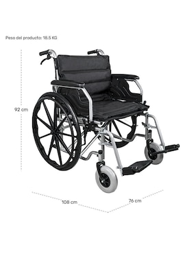 Silla de ruedas Nanofort