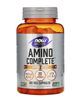 Now foods Amino Complete Now con aminoácidos de 120 cápsulas