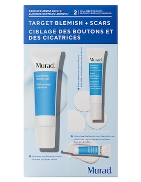 Set tratamiento facial Target Blemish+Scars antiacné Murad Blemish