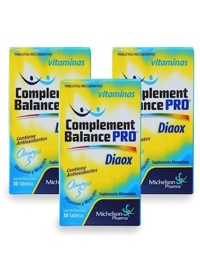 Complement Balance Pro Diaox Michelson Pharma Con Omega 3