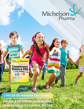 Complement Balance PRO Kids Michelson Pharma con hierro sabor frutas de 30 tabletas