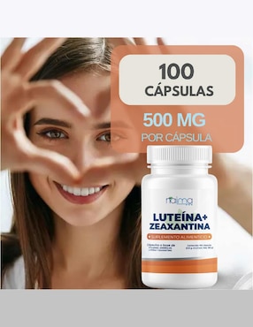 Luteína + Zeaxantina NAIMA con Naima con luteína, zeaxantina de 100 cápsulas