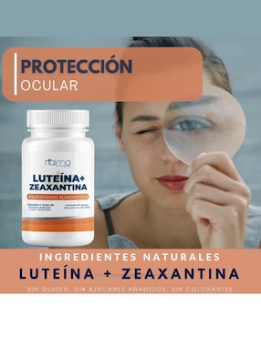 Luteína + Zeaxantina NAIMA con Naima con luteína, zeaxantina de 100 cápsulas
