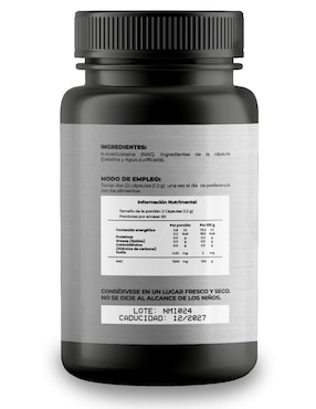 NAC N-acetilcisteína Naima con n-acetyl cysteine de 120 cápsulas