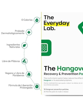 The Hungover vitamina The Everyday Lab parches