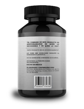 Testo Naima con ácido aspártico, fenogreco, maca negra, tribulus, arginina, citrulina, zinc, creatina y d3 de 240 cápsulas