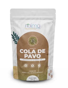 Hongo Cola de Pavo Naima sabor natural de 100 g