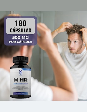 M HR Suplemento Alimenticio Naima con colágeno, biotina, l-lisina, queratina, vitaminas y minerales de 180 cápsulas