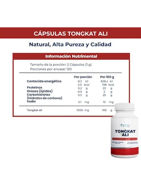 Tongkat Ali Naima de 240 cápsulas