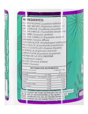 Rompepiedras Alexjenny de 60 cápsulas