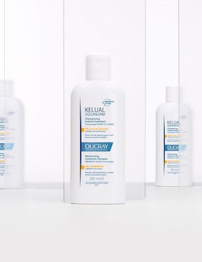 Shampoo dermatológico caspa seca para cabello seco Kelual Squanorm Ducray 200 ml
