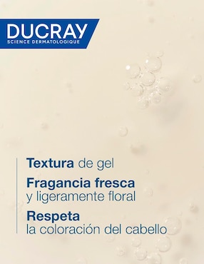Shampoo dermatológico caspa seca para cabello seco Kelual Squanorm Ducray 200 ml