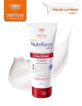 Crema para cuerpo recomendada para calmar la piel día Darrow Nutriforce para piel seca