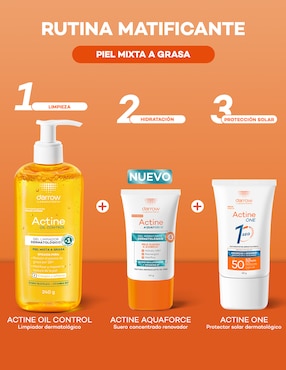 Limpiador facial Actine oil control Darrow para acné