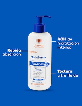 Crema para cuerpo recomendada para hidratar de día y noche Darrow para piel seca