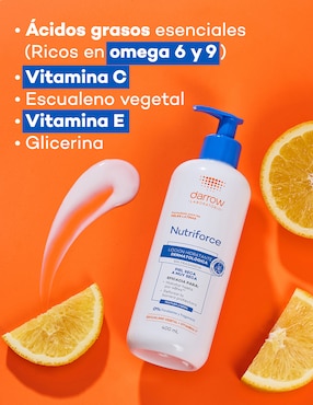 Crema para cuerpo recomendada para hidratar de día y noche Darrow para piel seca