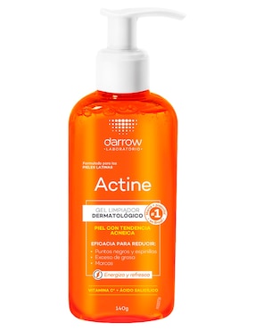 Limpiador facial Gel Vitamina C Darrow Actine para acné