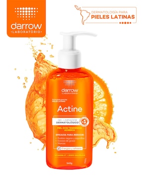 Limpiador facial Gel Vitamina C Darrow Actine para acné