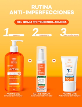 Limpiador facial Gel Vitamina C Darrow Actine para acné