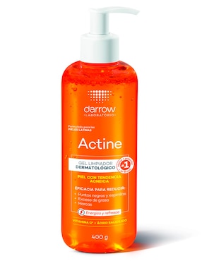 Limpiador facial Gel Limpiador Vitamina C Darrow Actine para acné