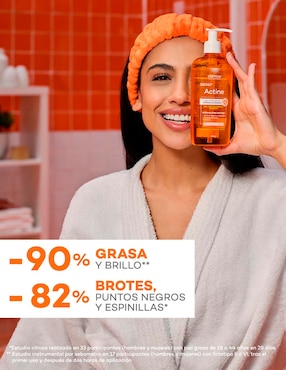 Limpiador facial Gel Limpiador Vitamina C Darrow Actine para acné