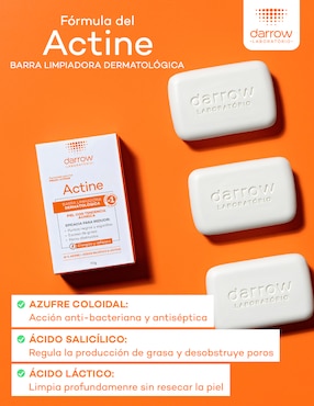 Jabón facial Actine Darrow  para disminuir puntos negros