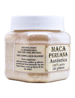 Maca Peruana Polvo Natural La Herbonaturista con maca de 125 g