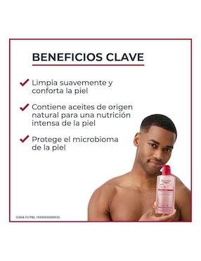 Limpiador rostro y cuerpo PH5 Eucerin Body para hidratar