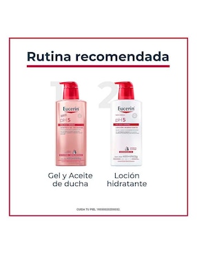 Limpiador rostro y cuerpo PH5 Eucerin Body para hidratar