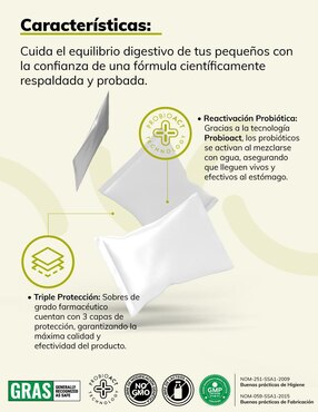 Daily Pro Inmunomedi con probióticos sabor vainilla de 30 piezas