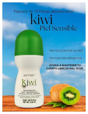 Set desodorante axilas en roll on Zermat unisex