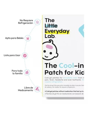 Cool- Ing Patch For Kids The Everyday Lab de 4 parches