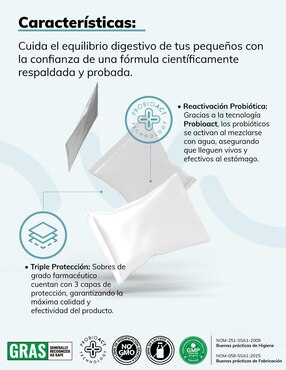 Daily Pro + 15 Inmunomedi con probióticos sabor vainilla de 30 piezas