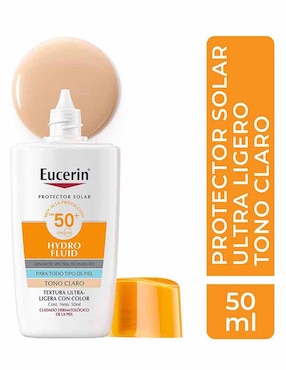 Tratamiento facial Hydrofluid Eucerin Sun para eliminar el brillo