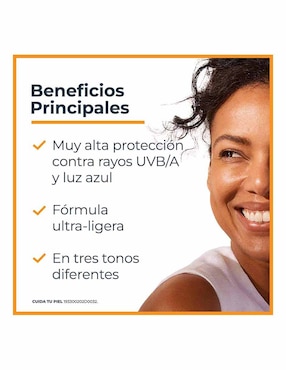 Tratamiento facial Hydrofluid Eucerin Sun para eliminar el brillo