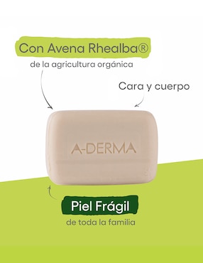Jabón Dermopan barra dermatológica Aderma para calmar la piel