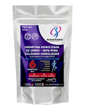 Grenetina de Cerdo Alemana Renovagren con colágeno hidrolizado