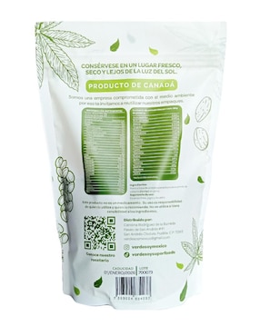 Proteína de Hemp Terraria 500 g Terraria con multivitaminico sabor natural de 500 g